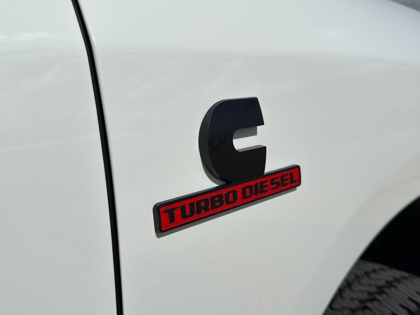 New 2026 Bright White Clear-Coat Exterior Paint RAM Laramie image 42