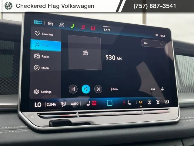 New 2026 Black Volkswagen 2.0T SE R-Line Black image 35