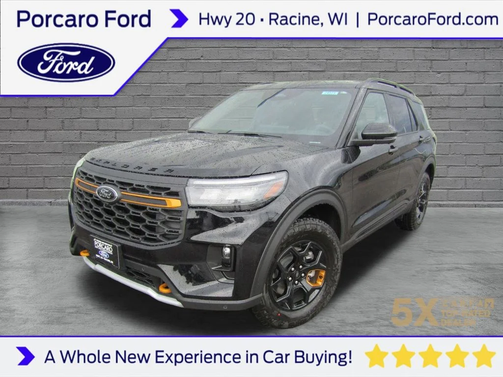 New 2026 Agate Black Metallic Ford Tremor® image 1