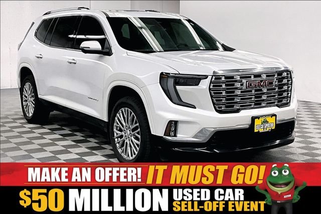 Used 2024 White Frost Tricoat GMC Denali image 1