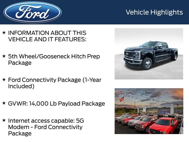 New 2026 Agate Black Metallic Ford F-350® Lariat® image 4