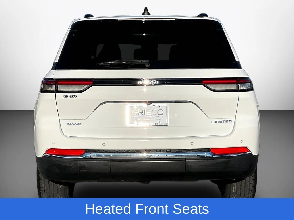 Used 2022 Bright White Clearcoat Jeep Limited image 6