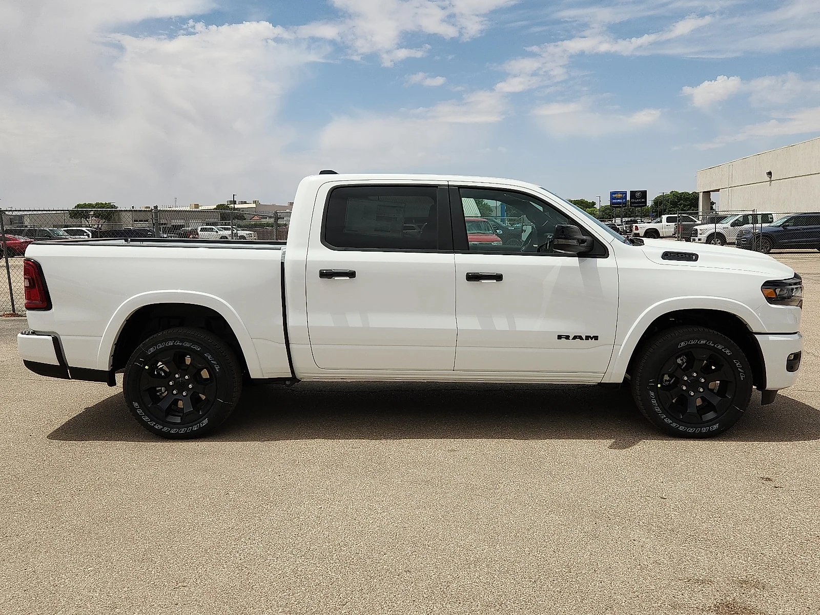 New 2026 Bright White Clear-Coat  Paint Ram LONE STAR CREW CAB 4X2 5