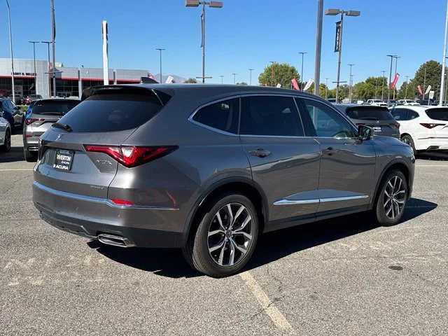 Used 2024 Liquid Carbon Metallic Acura SH-AWD TECH image 34