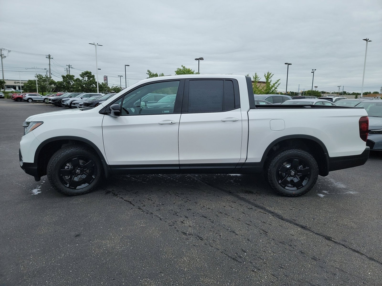 New 2026 Platinum White Pearl Honda Black Edition image 4