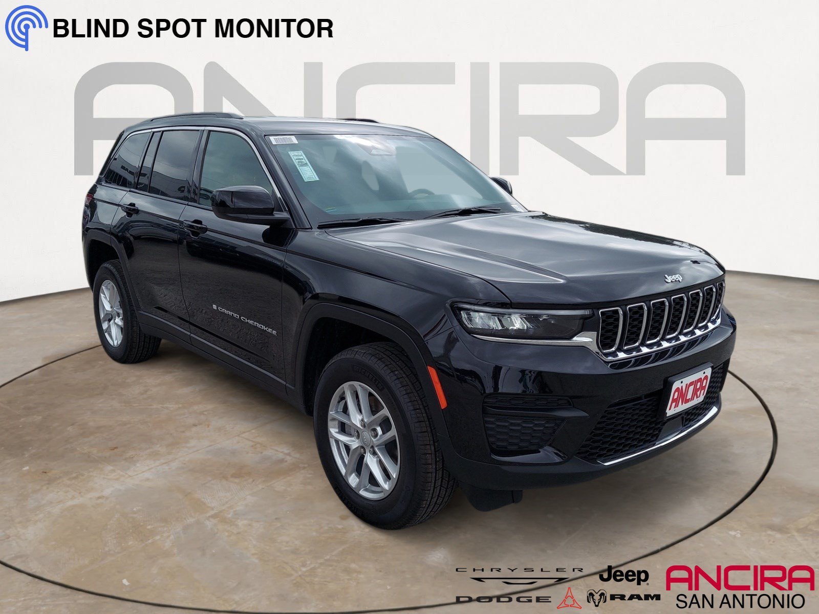 New 2026 Diamond Black Crystal Pearlcoat Jeep Laredo image 1