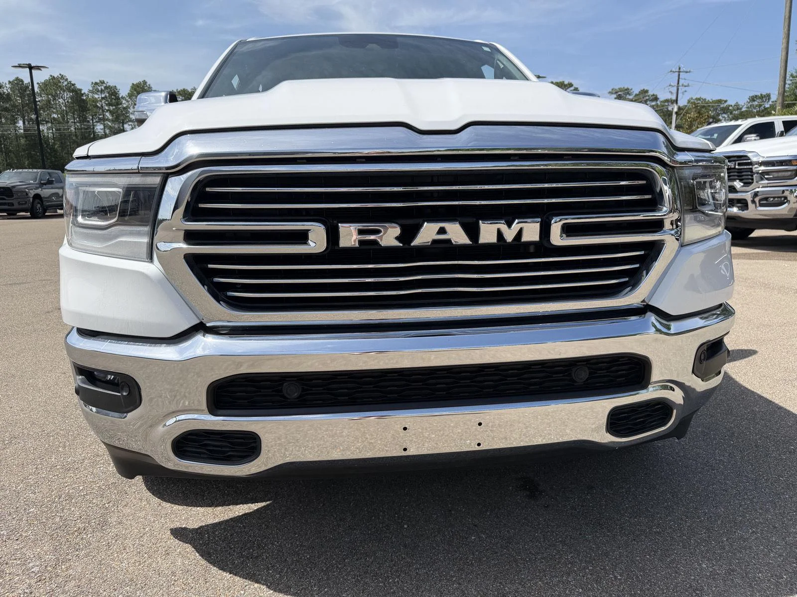 Used 2023 Bright White Clearcoat Ram Laramie image 24