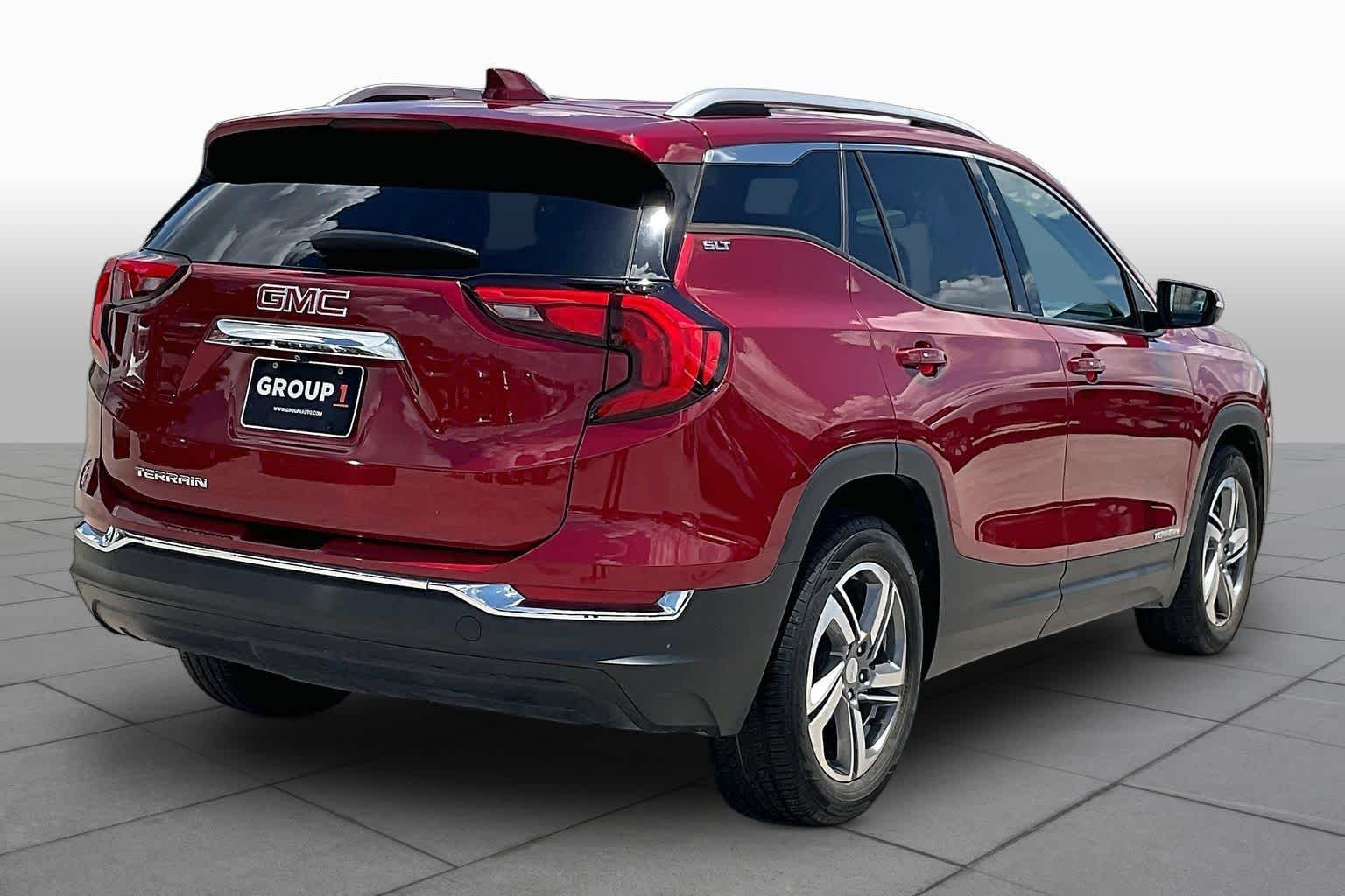 Used 2020 Red Quartz Tintcoat GMC SLT image 13