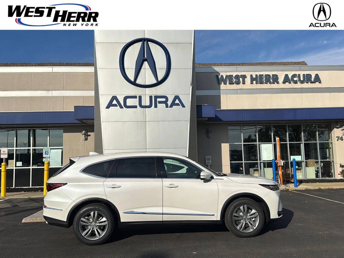 New 2026 Platinum White Pearl Acura SH-AWD image 1