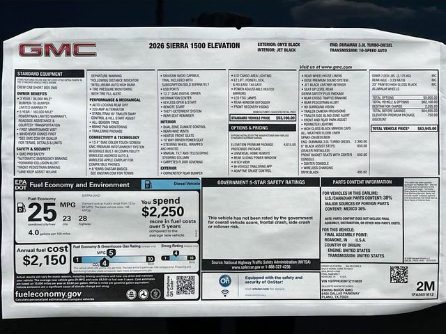 2026 GMC Sierra 1500 Elevation - Photo 35