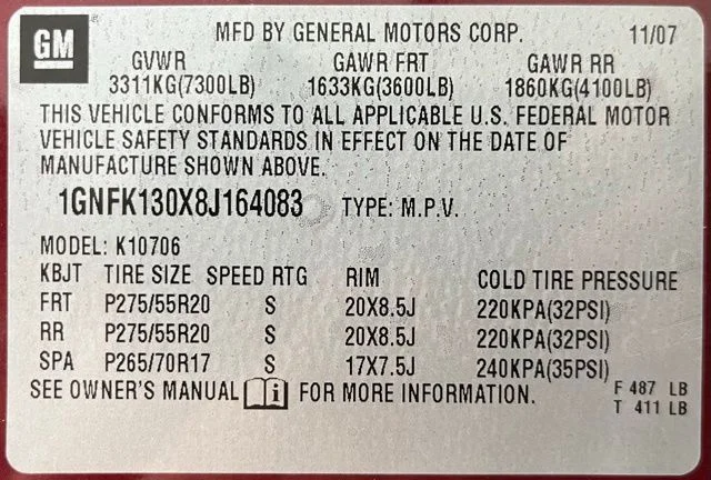 Used 2008 Red Chevrolet LTZ image 59