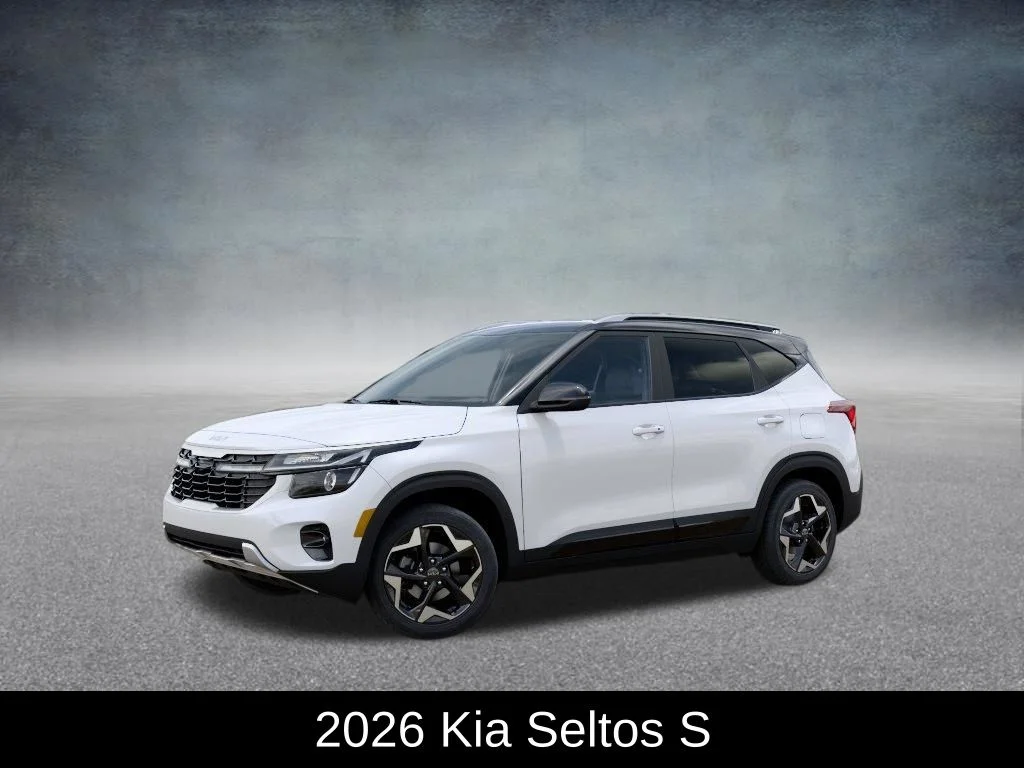 New 2026 Clear White / Black Roof Kia S image 3