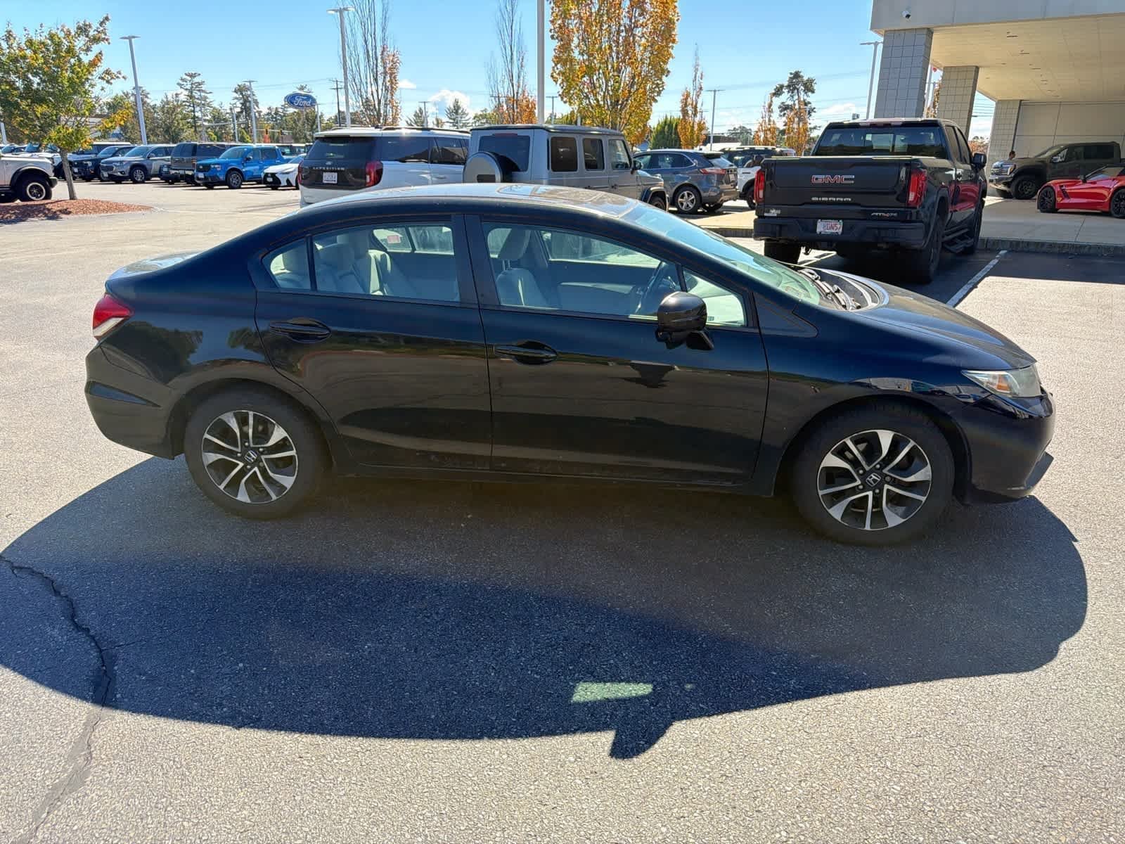 Used 2015 Crystal Black Pearl Honda EX image 7