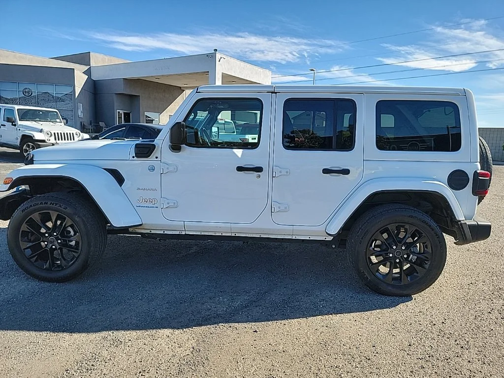 Used 2024 White Jeep Sahara 4xe image 9
