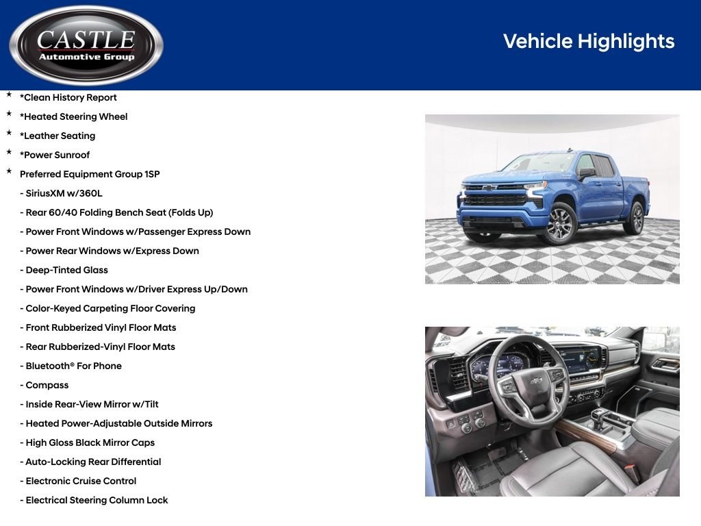 Used 2023 Blue Chevrolet RST image 4
