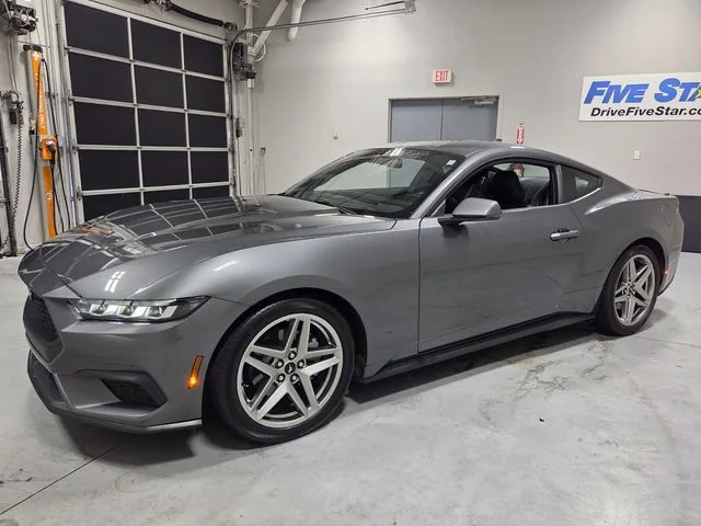 Used 2024 Gray Ford EcoBoost Premium image 3