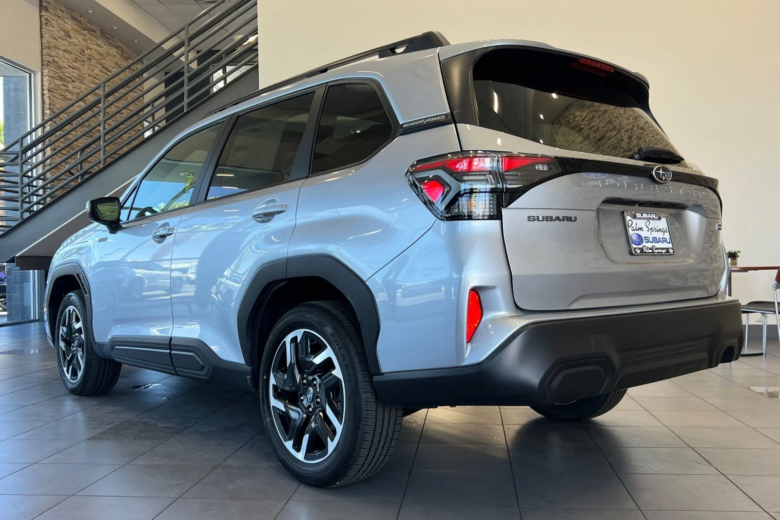 New 2026 Silver Subaru Premium Hybrid image 3