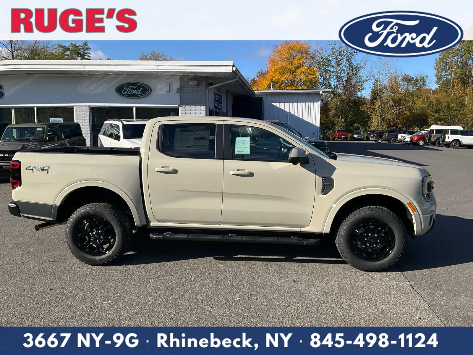 New 2026 Desert Sand Ford LARIAT image 2