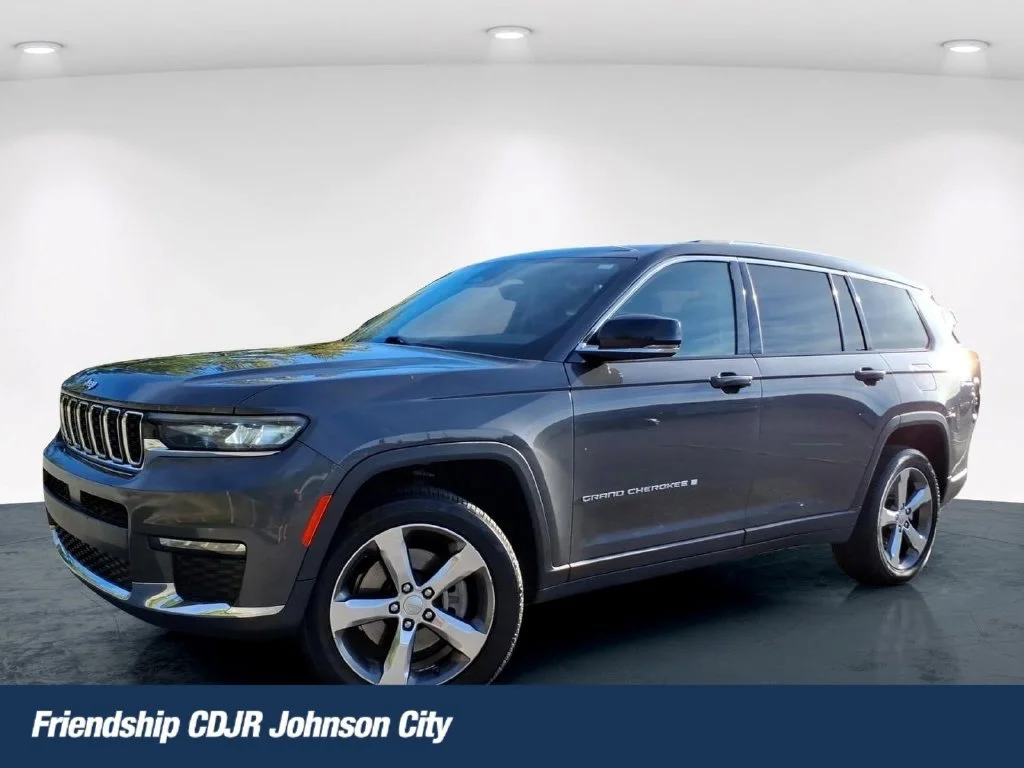 Used 2021 Gray Jeep Limited image 1