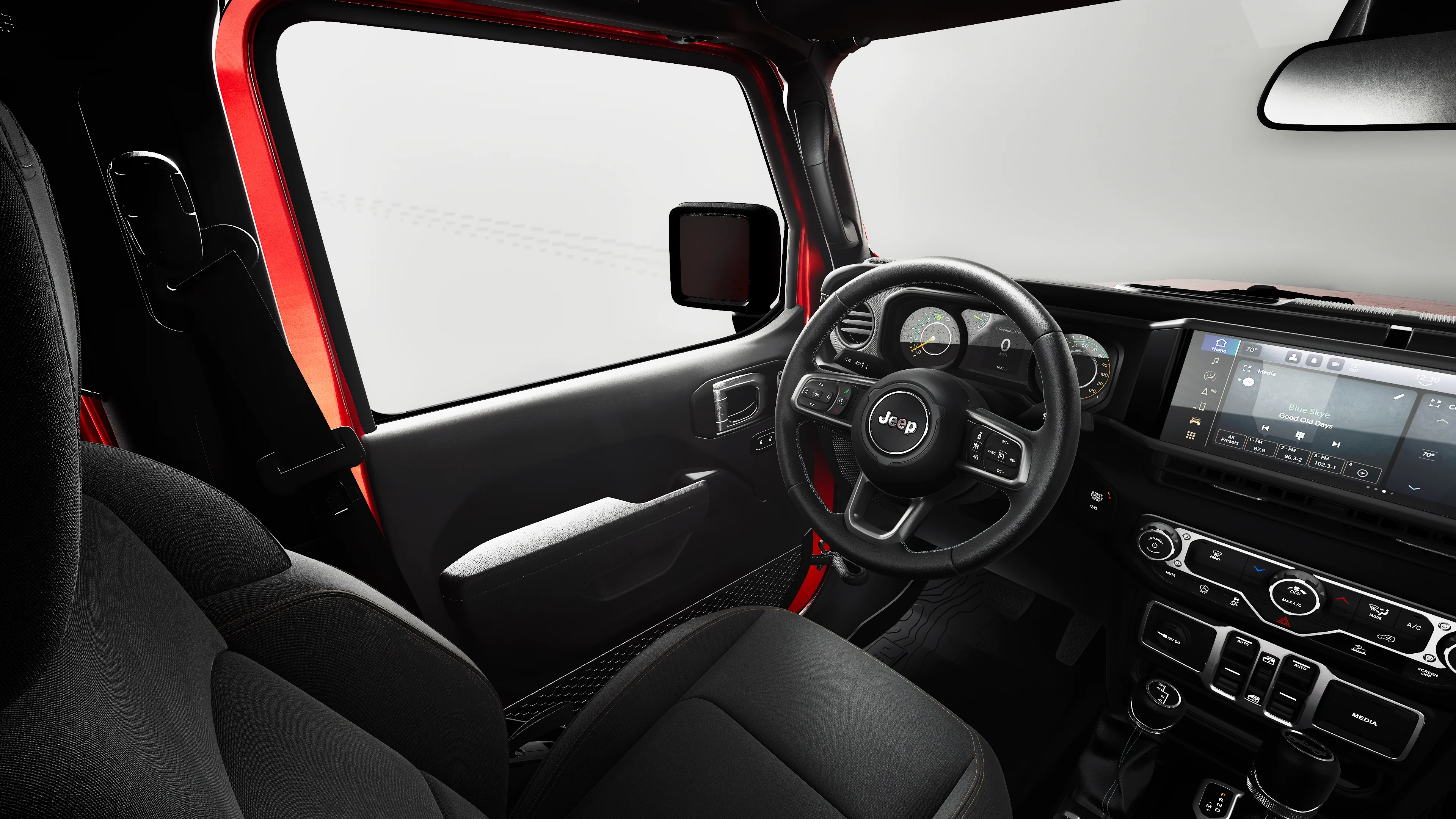 New 2027 Firecracker Red Clear-Coat Paint Jeep Sport S image 8