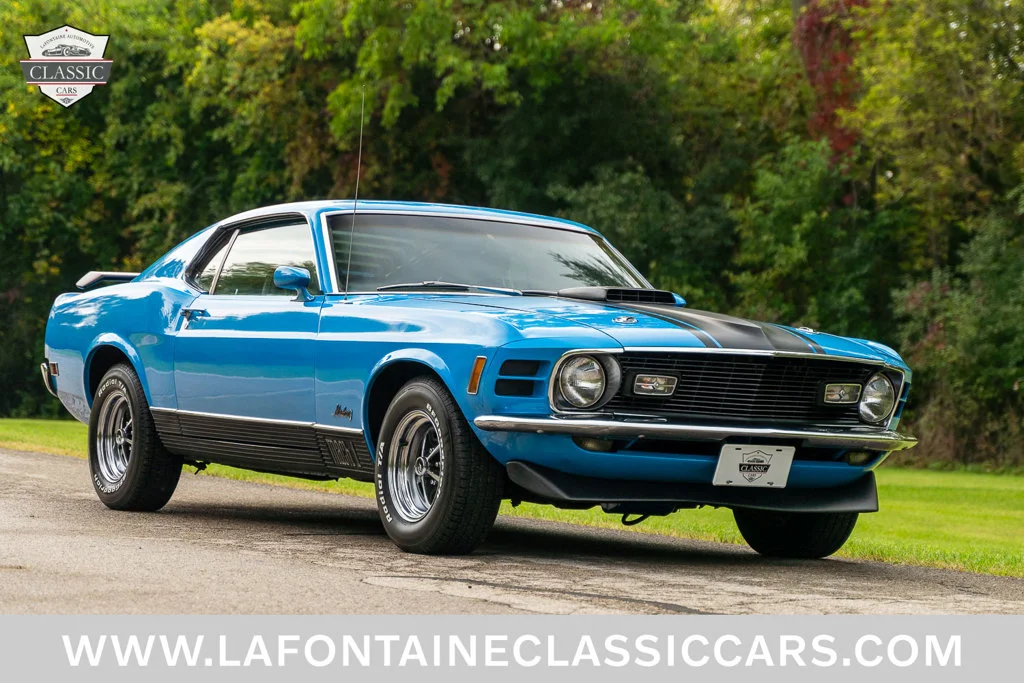 Used 1970 Blue Ford Mach 1 image 51