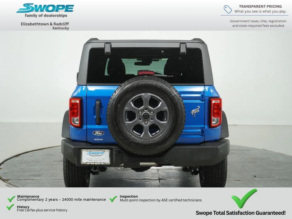 New 2026 Velocity Blue Metallic Ford Big Bend® image 4