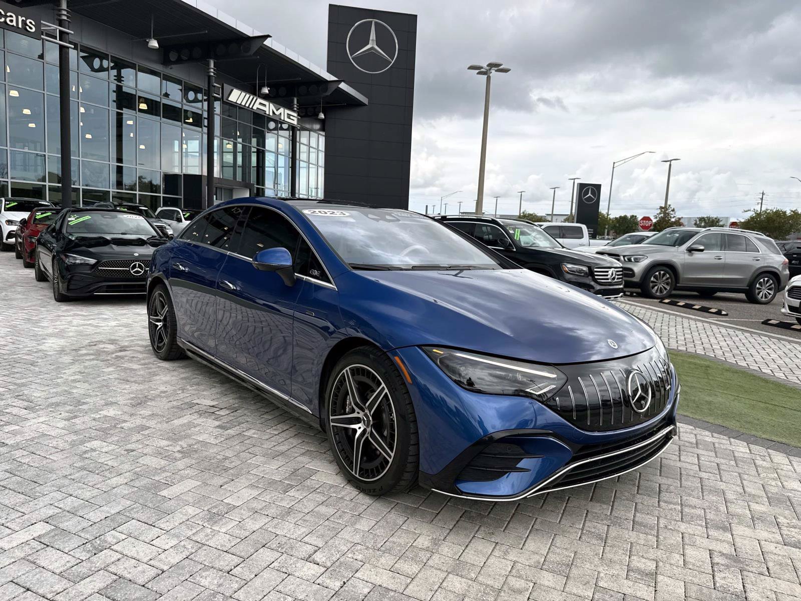 Certified Used 2023 Starling Blue Metallic Mercedes-Benz Base image 7