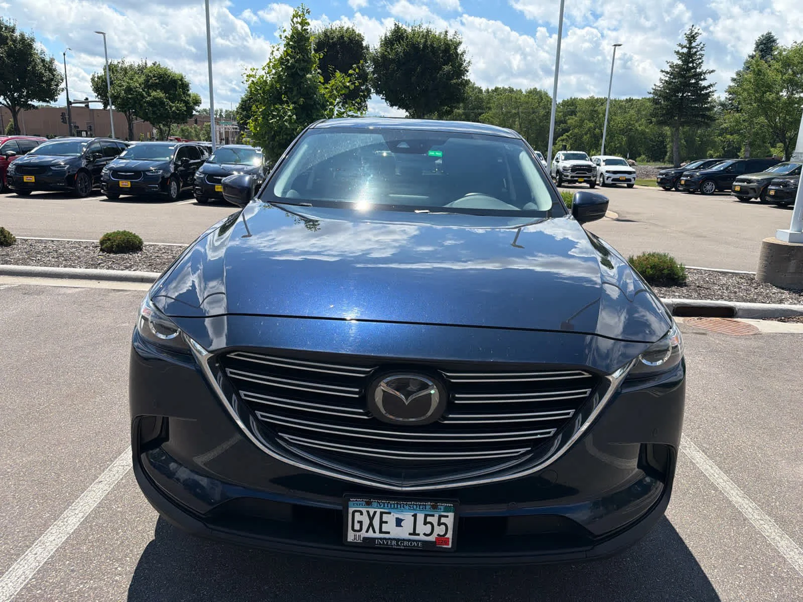 Used 2018 Deep Crystal Blue Mica Mazda Touring image 3