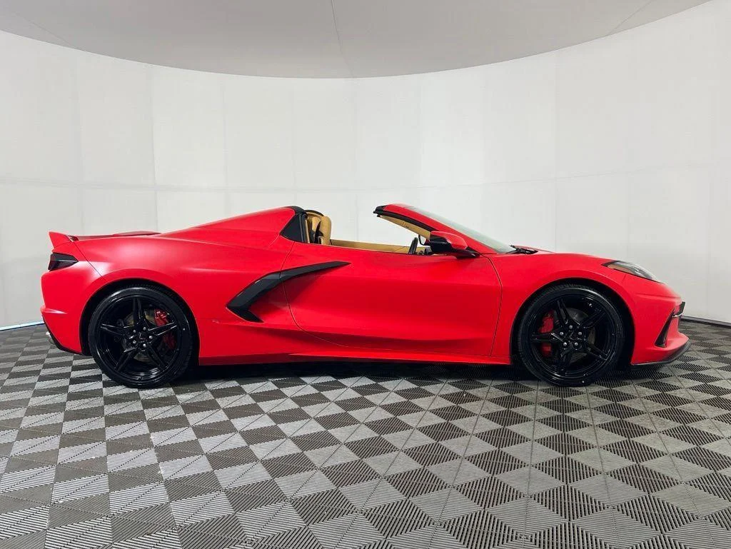 Used 2021 Torch Red Chevrolet Stingray image 25