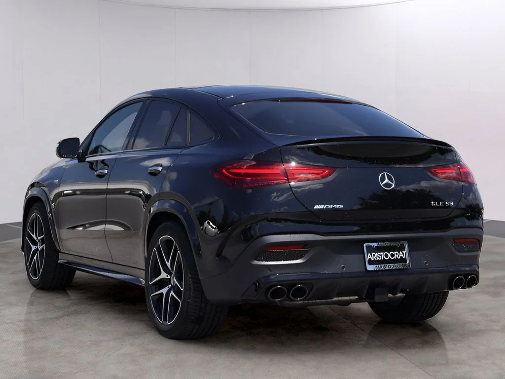 New 2026 Obsidian Black Metallic Mercedes-Benz AMG® GLE 53 4MATIC+ Coupe image 5