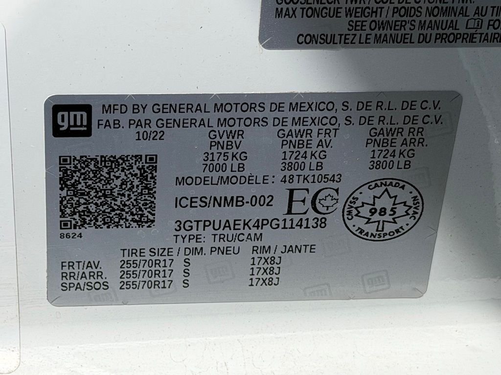 Certified Used 2023 White GMC Pro image 35