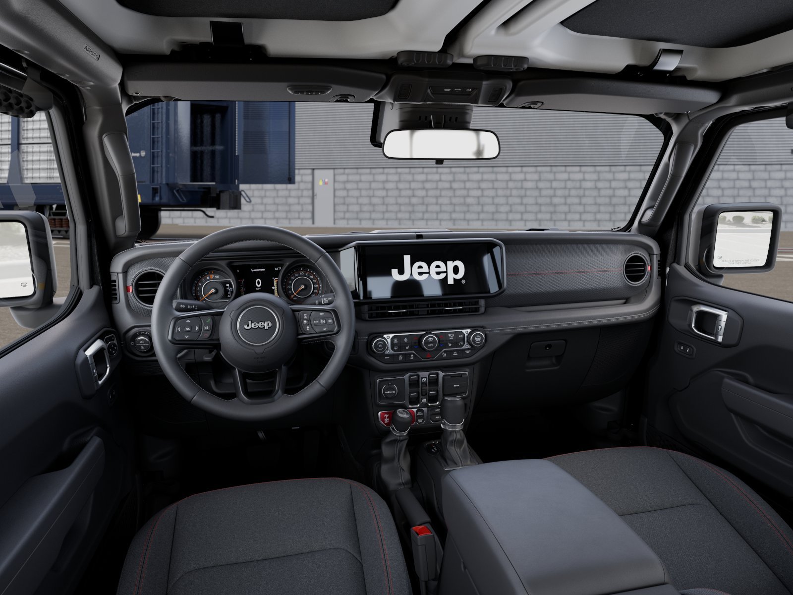New 2027 Granite Crystal Metallic Clearcoat Jeep Rubicon image 8