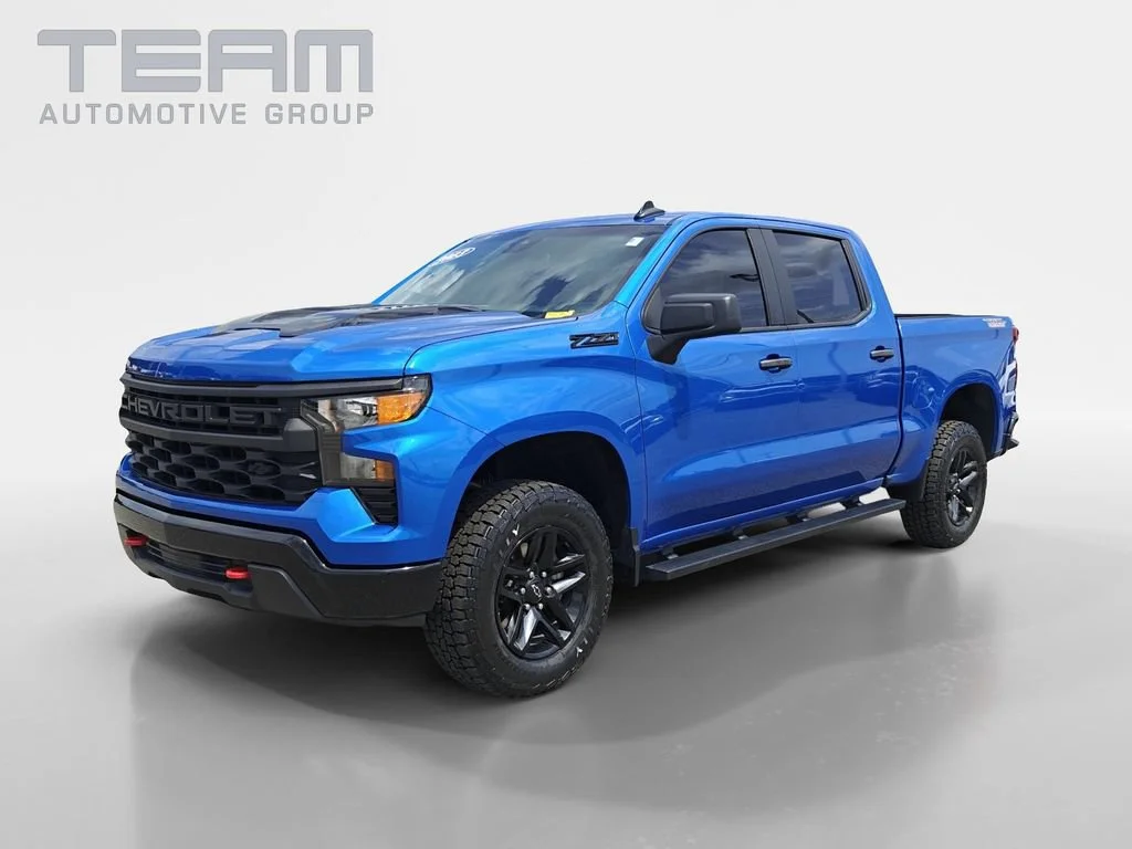 Used 2023 GLACIER BLUE METALLIC Chevrolet Custom Trail Boss image 3