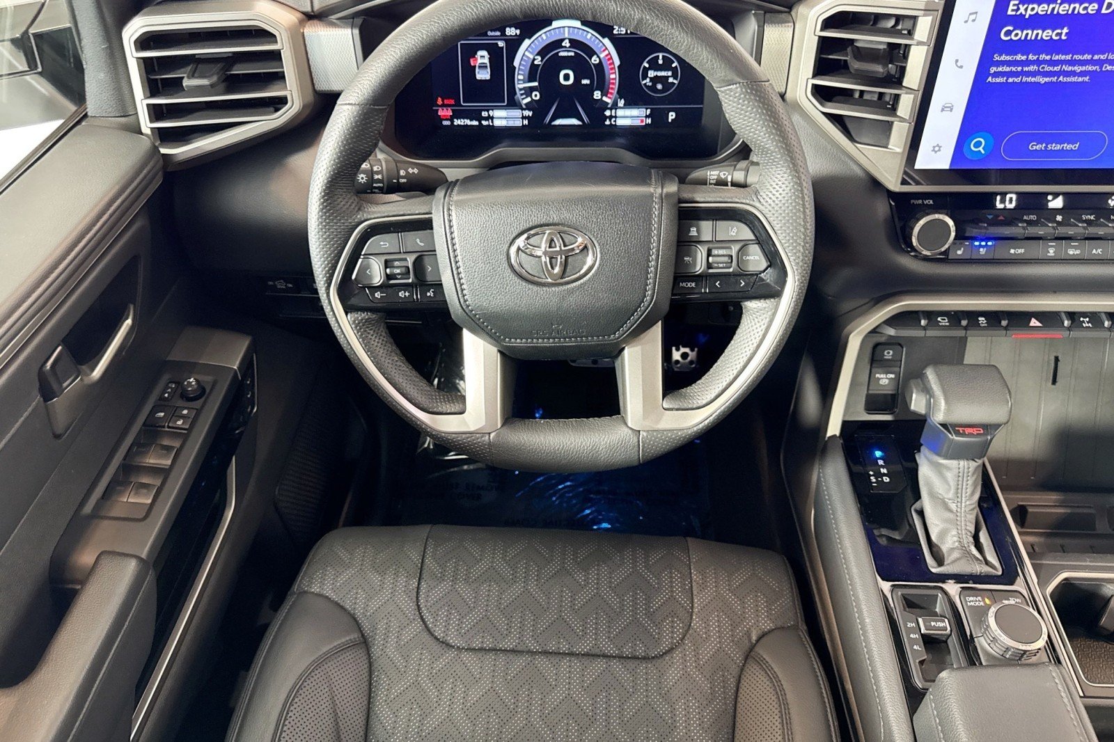 Used 2024 WHITE Toyota Limited CrewMax 6.5
