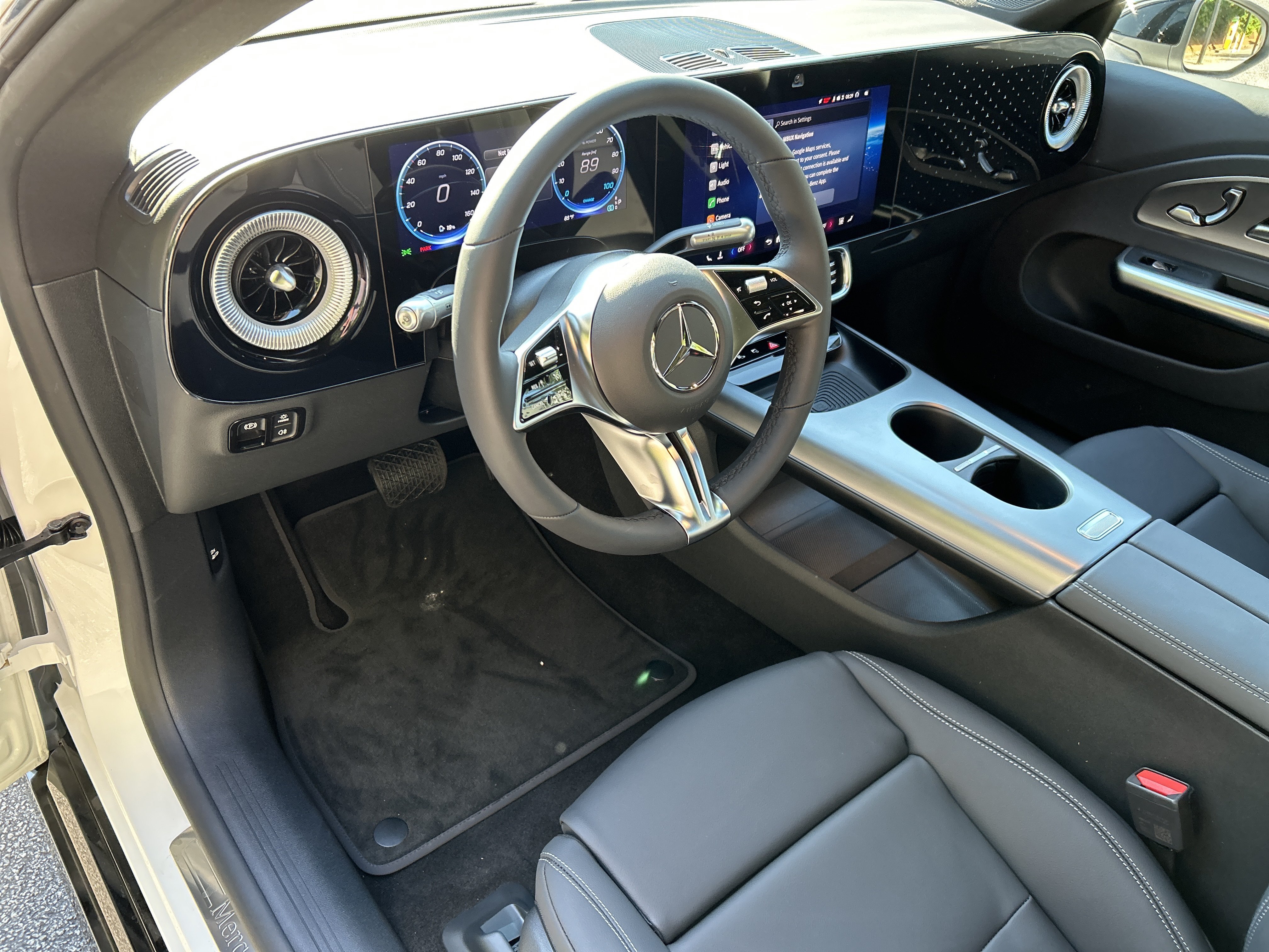 New 2027 Polar White Mercedes-Benz CLA 250+ Electric Sedan image 16