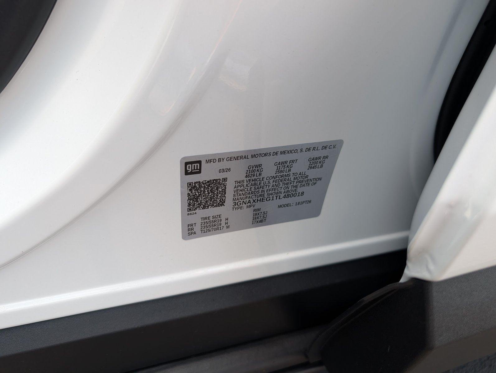 New 2026 Summit White Chevrolet LT image 32