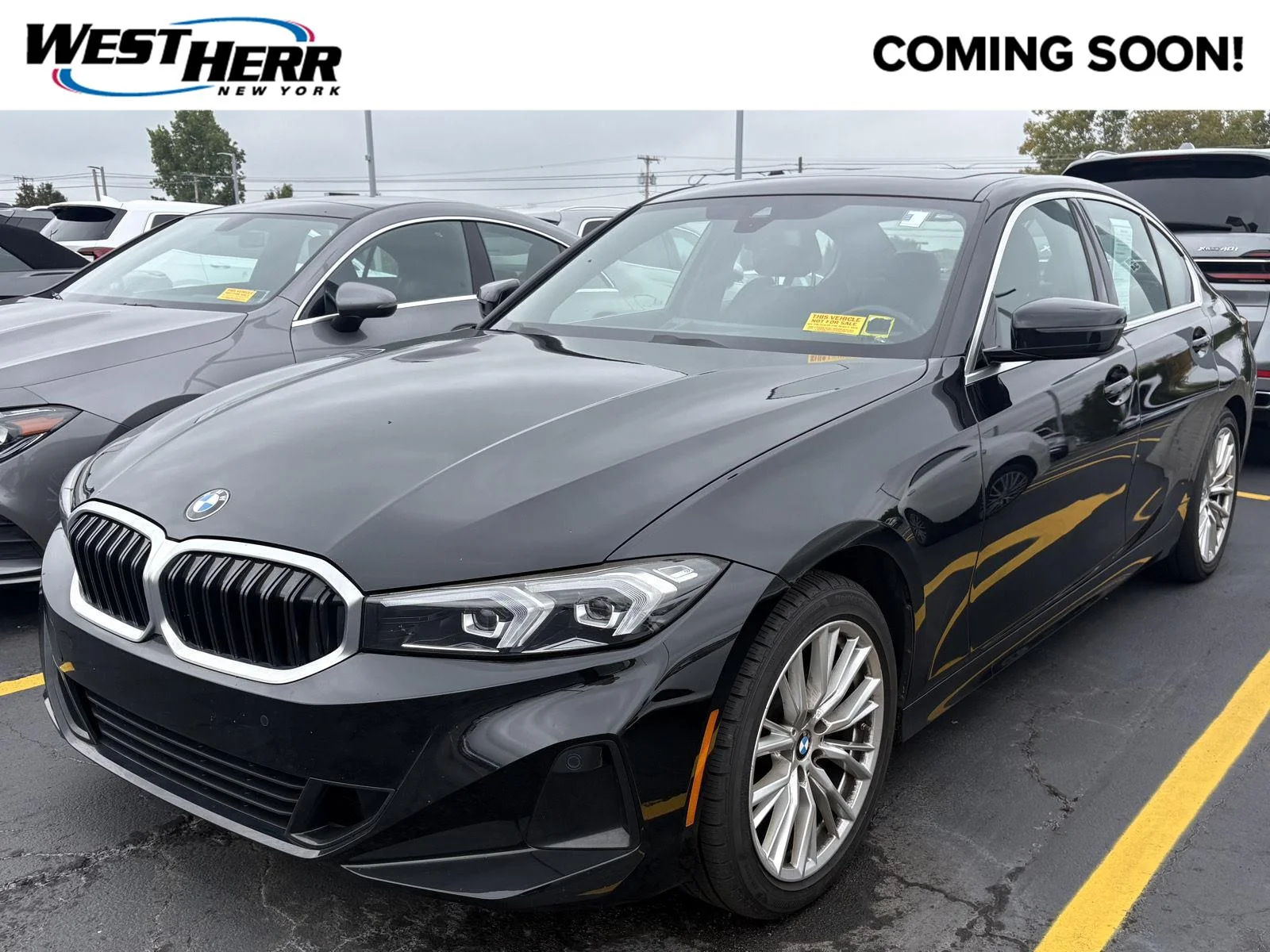 Used 2024 Jet Black BMW 330i xDrive image 1