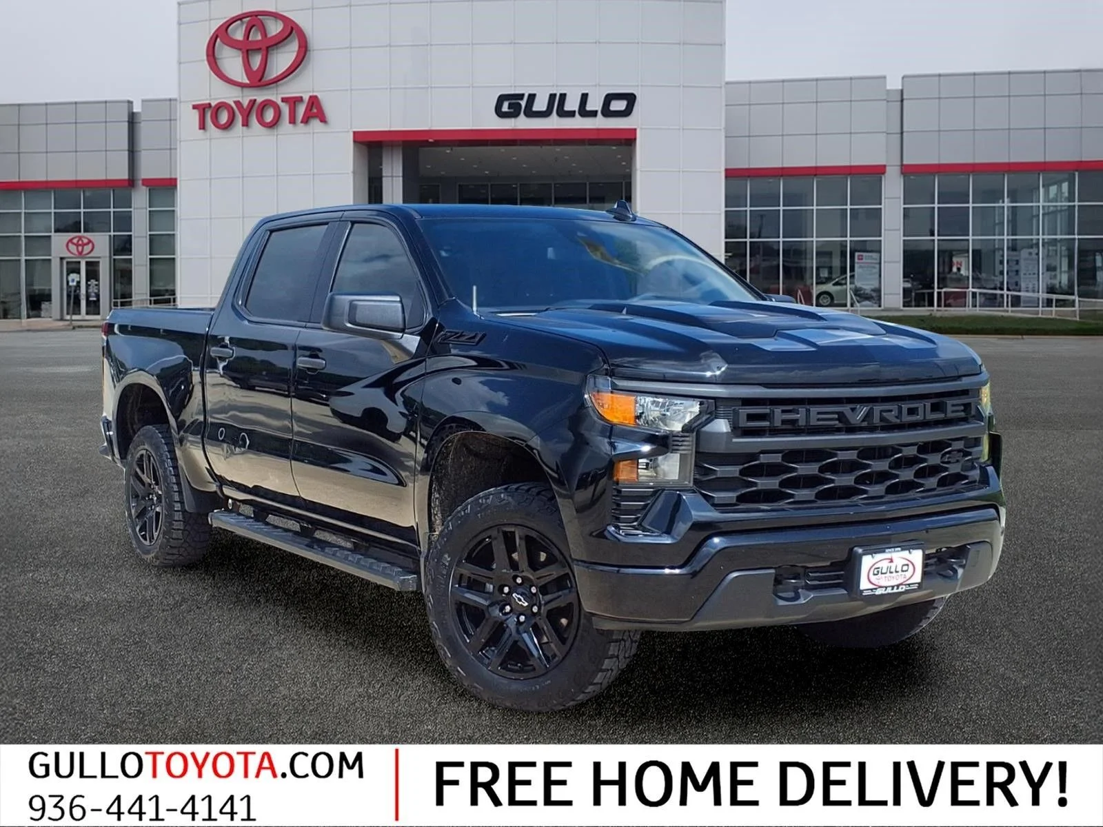 Used 2022 Black Chevrolet Custom Trail Boss image 1