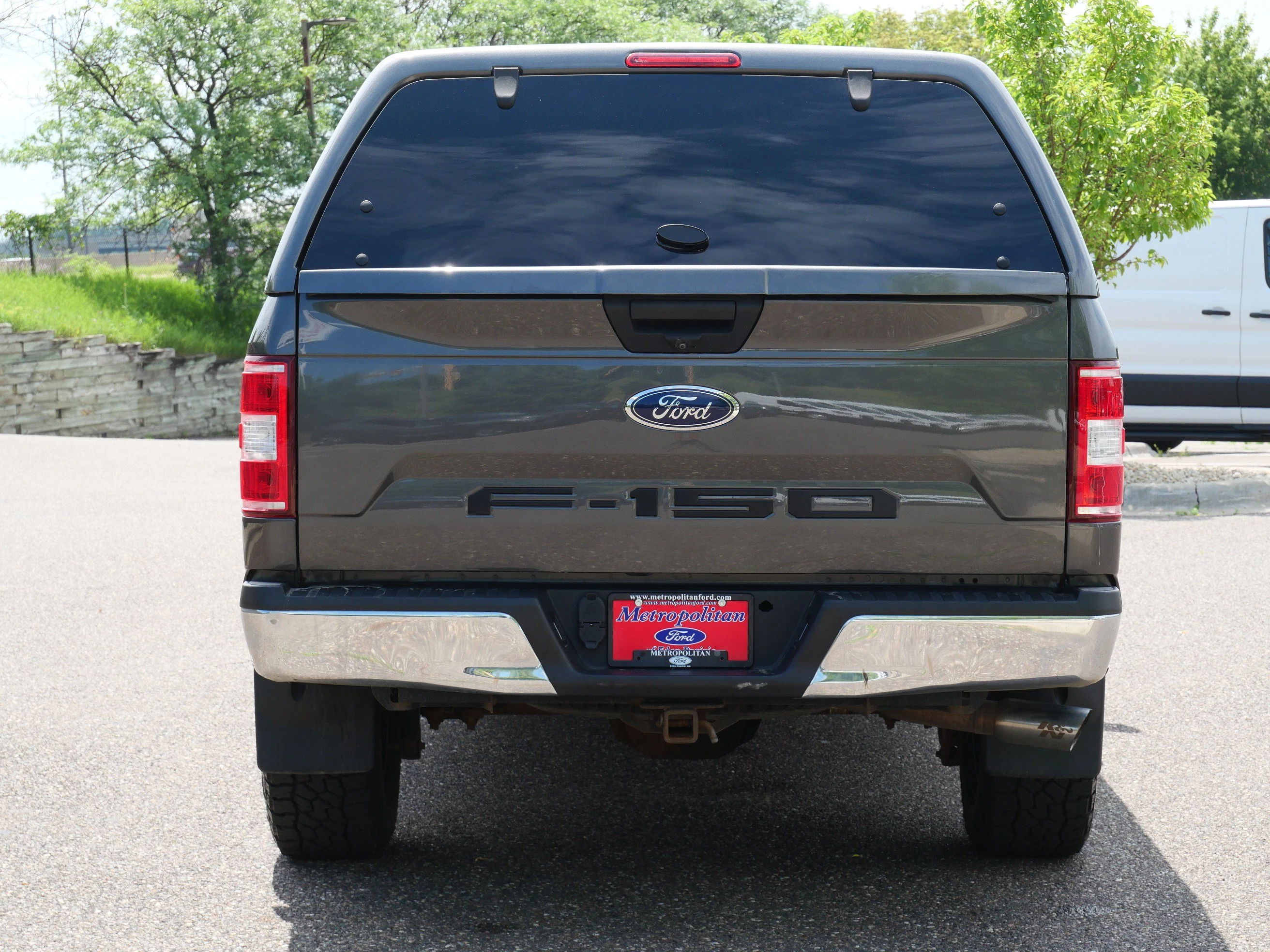 Used 2019 Magnetic Metallic Ford XLT 4WD SuperCab 6.5 Box image 5
