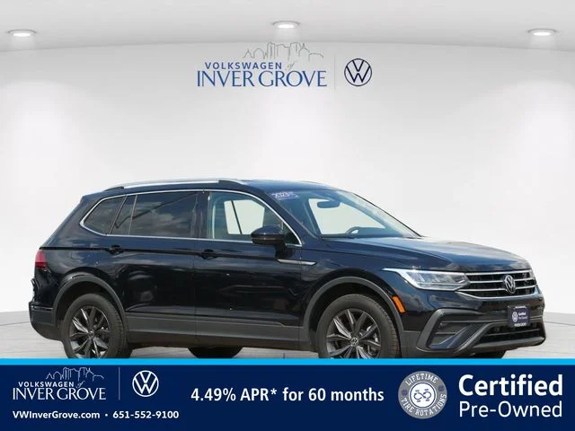 Certified Used 2023 Black Volkswagen 2.0T SE image 1