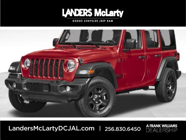 New 2026 Firecracker Red Clear-Coat Exterior Paint Jeep Sahara image 1
