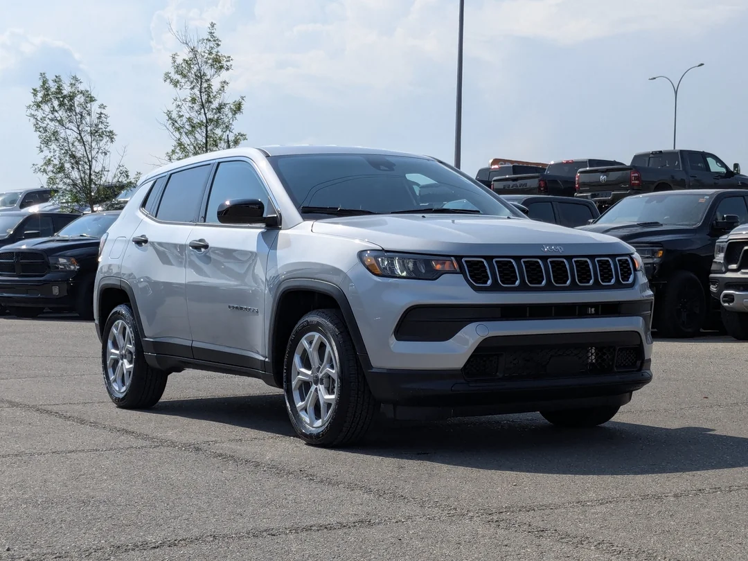 New 2025 Silver Jeep Sport - - 4X4 - 4.99% O.A.C - Heated Seats & More! image 2