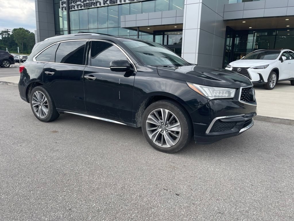 Used 2018 Crystal Black Pearl Acura w/Technology Pkg image 3
