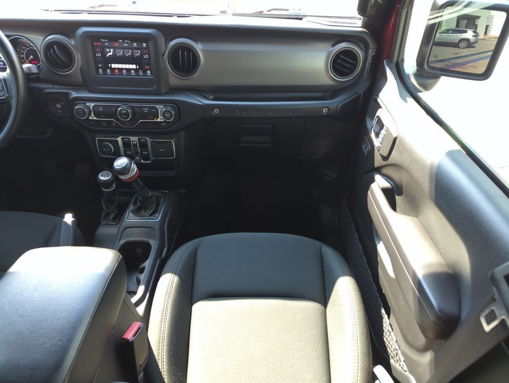 Used 2021 Red Jeep Unlimited Willys image 15