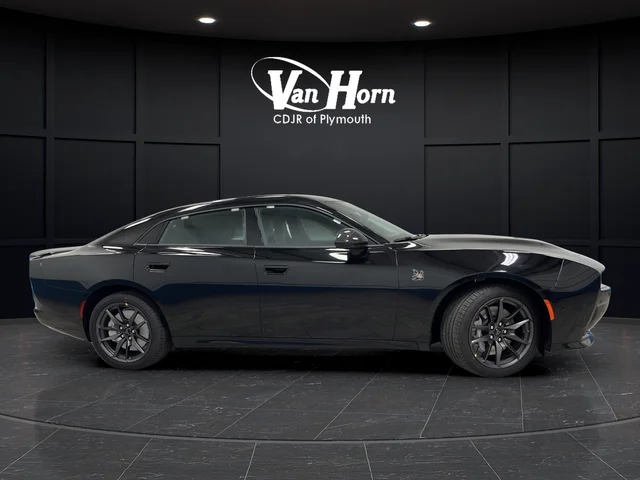 New 2026 Diamond Black Crystal Pearlcoat Dodge Scat Pack Plus image 8