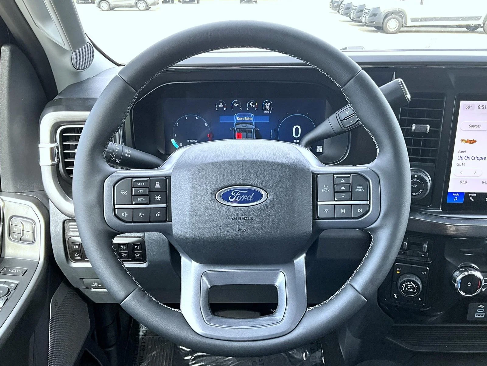 New 2026 Agate Black Metallic Ford Lariat image 10