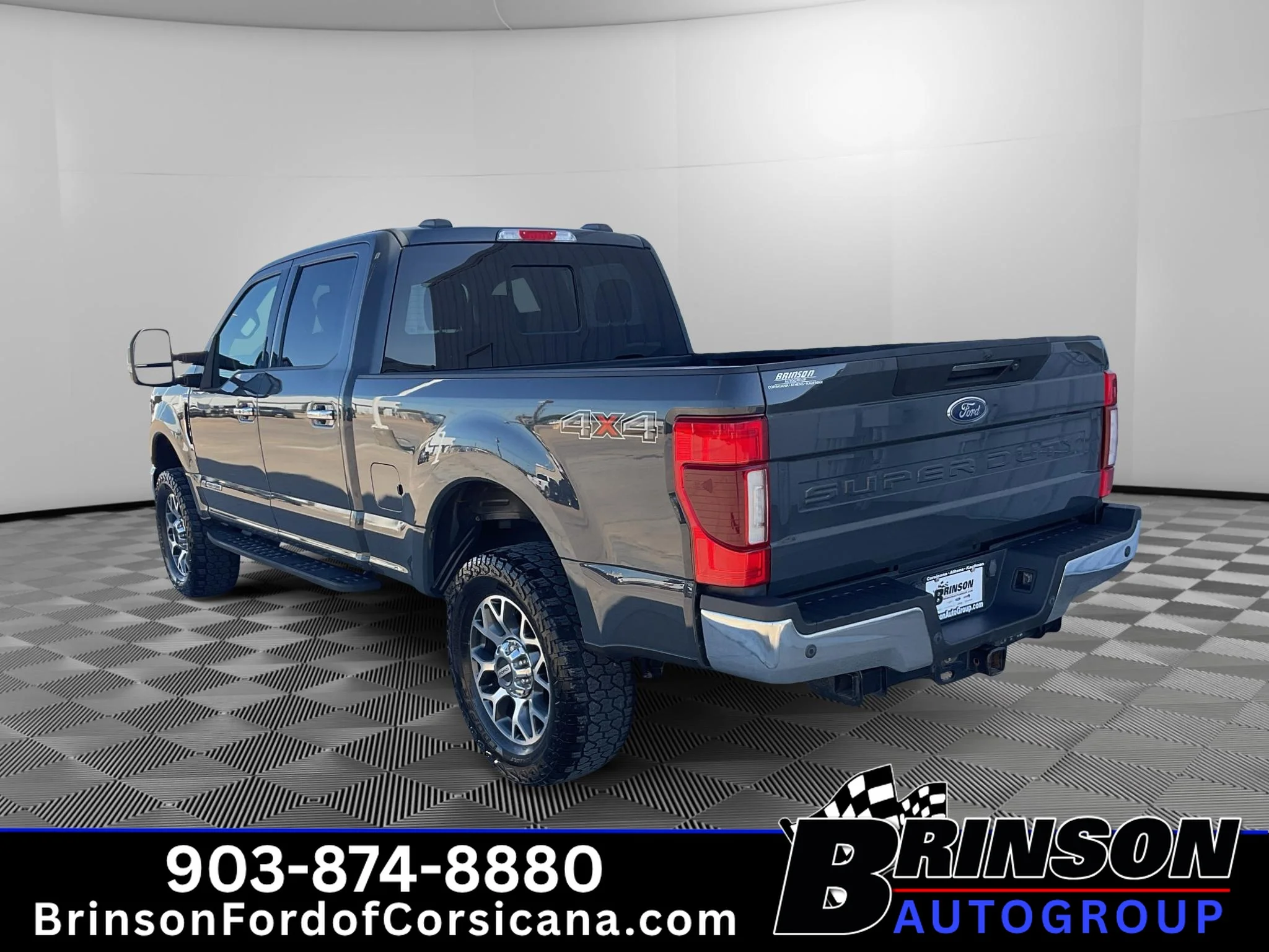 Used 2021 Lithium Gray Metallic Ford LARIAT image 5