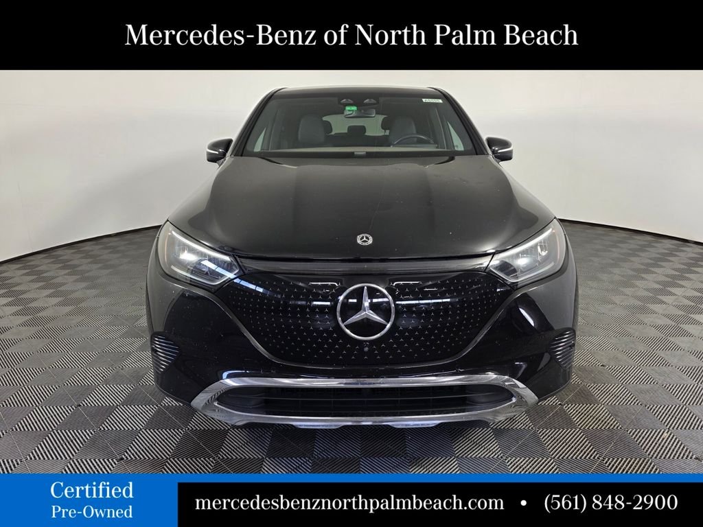 Certified 2023 Mercedes-Benz EQE SUV Base with VIN 4JGGM2BB0PA009911 for sale in Palm Beach Gardens, FL