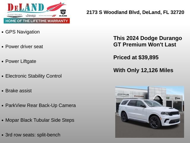 2024 Dodge Durango GT - Photo 12