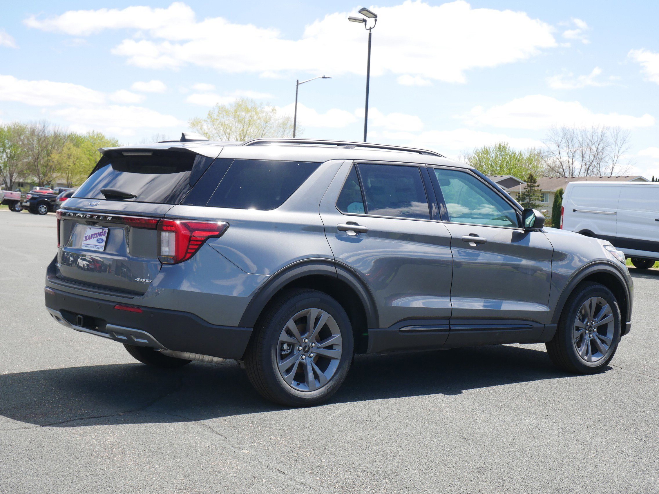 New 2026 Carbonized Gray Metallic Ford Active image 3